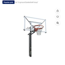 Inground Basketball Hoop