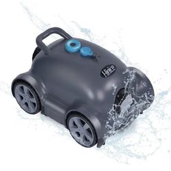 NEW Cordless Robotic Pool Cleaner Automatic Pool Vacuum Robot New, Open Box2200 Square Foot Coverage 