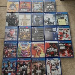Whole Lotta Video Games Up For Sale PlayStation PS4 PS5
