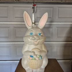 34" Easter Bunny Blow Mold 