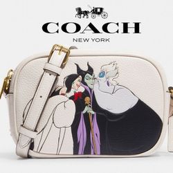Coach x Disney Villains Limited Edition Crossbody – Collectible!