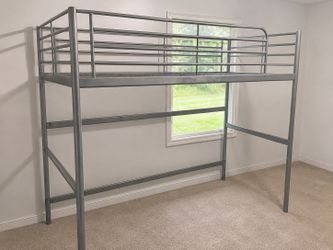 Metal loft bed