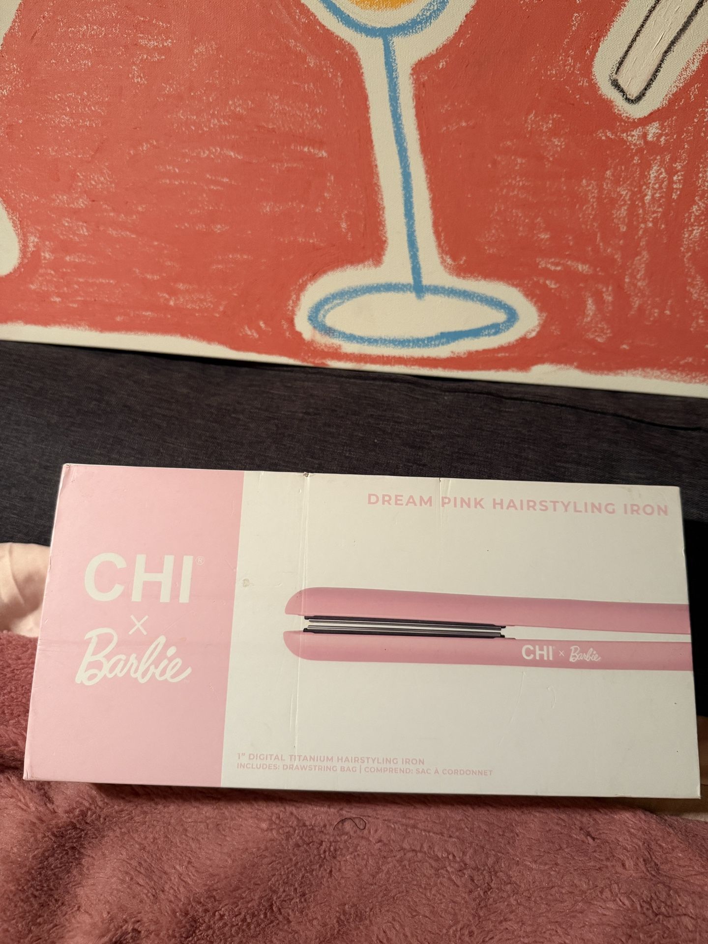 CHI Barbie limited edition Dream Pink Hairstyling Iron