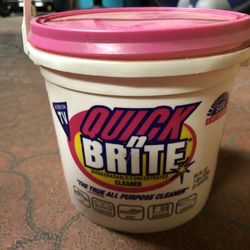 2 Containers Of Quick n Brite, 64 oz  each