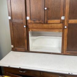Antique Hoosier Cabinet