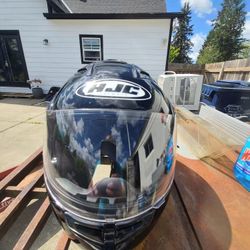 HJC drop down visor helmet 