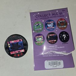 (Trade For Ghost Kitty Or Werewolf Only) Pocket Nugget Lenticular Moving Screen Pet Pin Bat