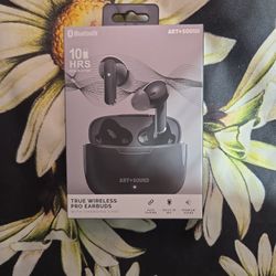 Pro Ear Buds, Black, Brand New in Sealed Box!!