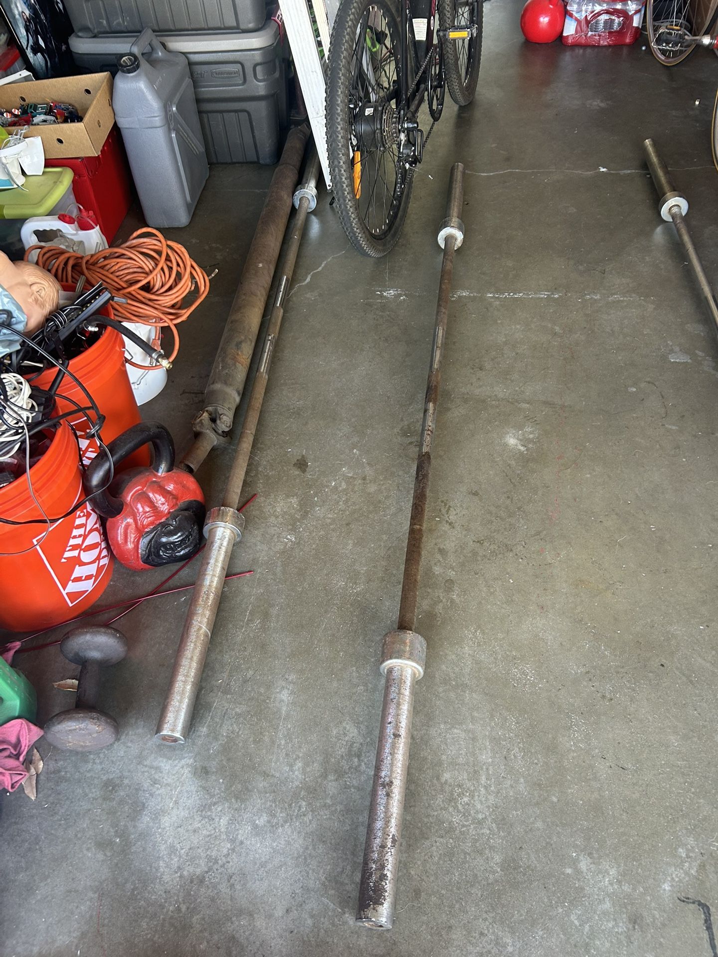 Olympic Barbells $40 Each