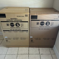 Insignia Washer & Dryer (NEW IN BOX)