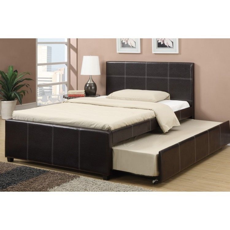Brand new full twin trundle bed frame only