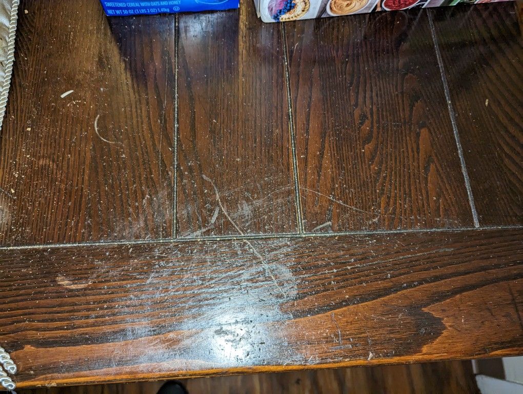 Estate Sale: Antique Dining Room Table/With Chairs