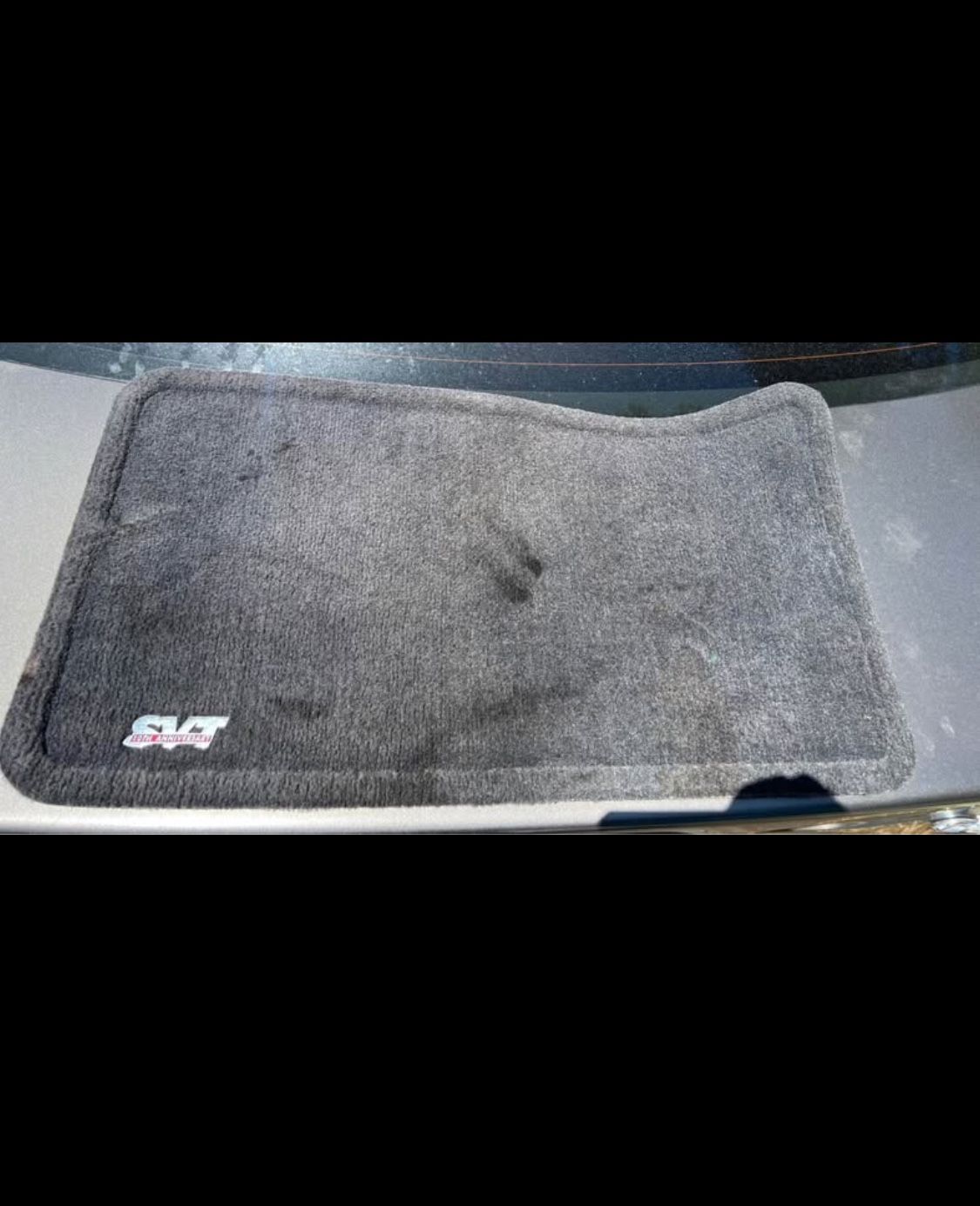 Ford Mustang Cobra SVT 10th anniversary floor mat