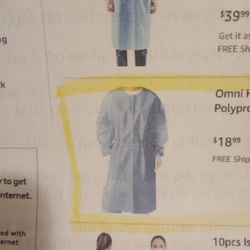 Omni Health Isolation Gown