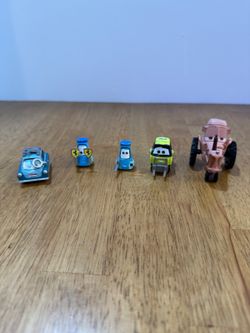 Disney Pixar Cars Die-Cast Toy Vehicle Lot of 5