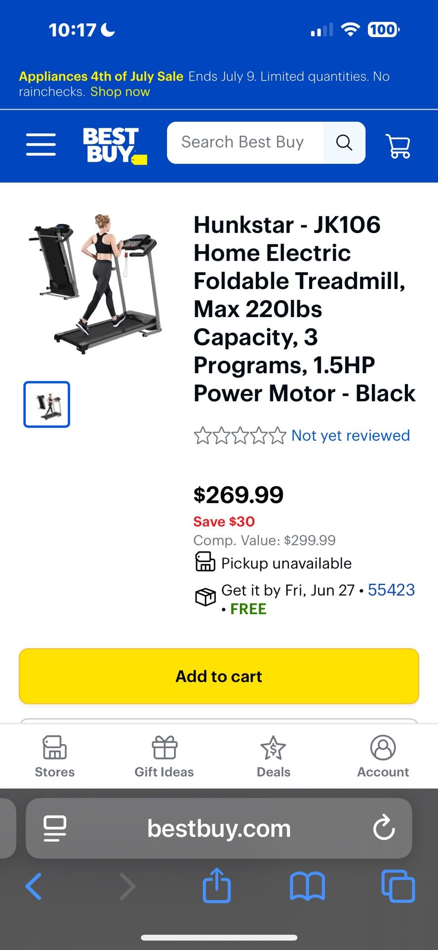 Foldable Treadmil