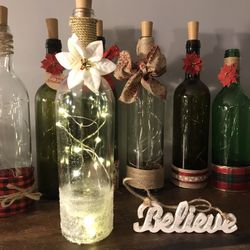 Handmade Wine Bottle