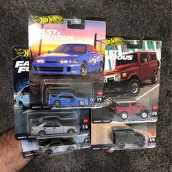 Hot Wheels Fast & The Furious Set