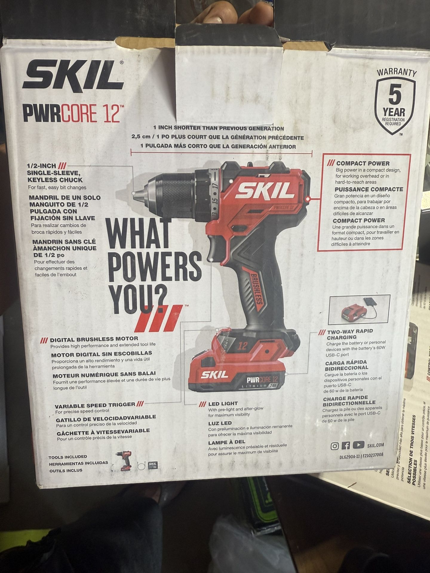 Taladro 12 V