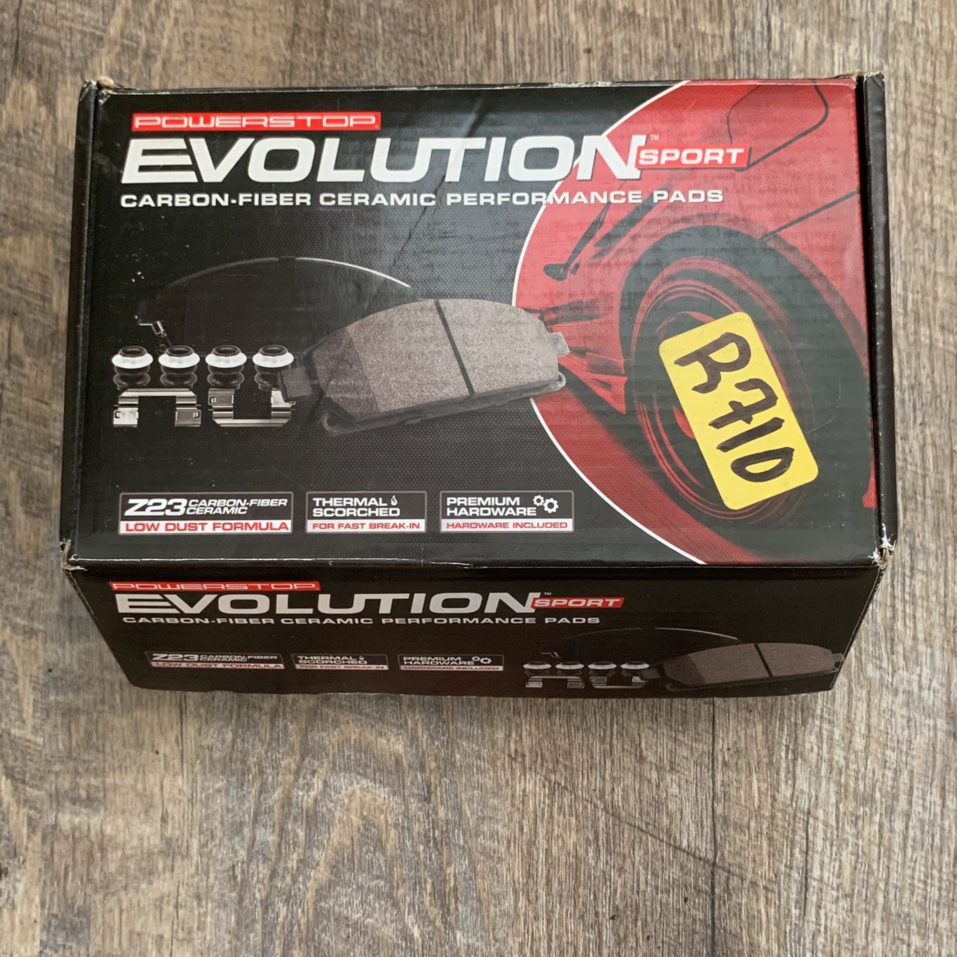 High Performance Carbon Fiber Ceramic Brake Pads Front/Rear