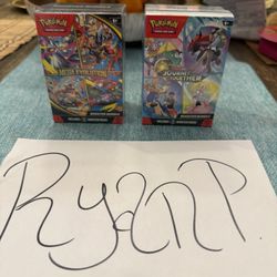 Pokémon Journey Together & Mega Evolution Booster Bundle Box English (2 boxes)