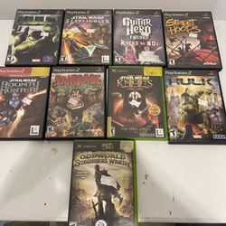 Xbox Ps2 Games
