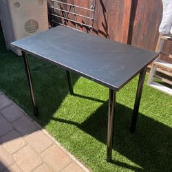 Slightly Used Black IKEA Desk / Shelf 