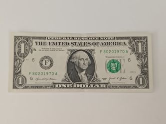 $1 Birthday Anniversary Note