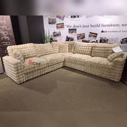 Sandy contemporary modular sectional sofa 113"W X 113"D  X 39.4" H