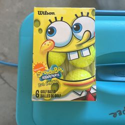 SpongeBob Golf balls NEW