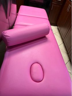 Portable Pink Massage/Lash Table