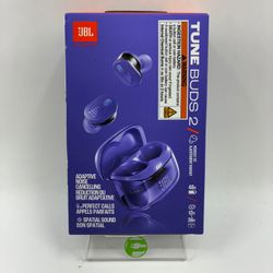 New JBL Tune Buds 2 Wireless In-Ear Bluetooth Headphones Ghost Mauve