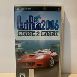 Outrun 2006 Coast 2 Coast PSP Game By Sega