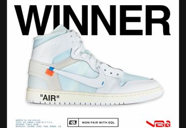 Jordan 1 VAA Alaska size 10.5 M