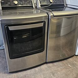 Washer And Dryer Electric Ultra Capacity Work Great Have Warranty Available
