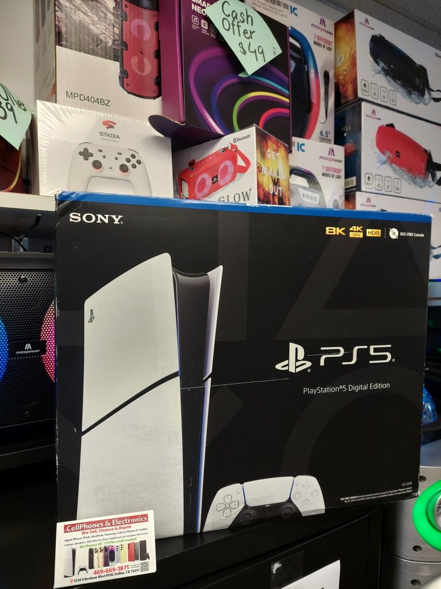 PS5 Digital Edition In Excellent Condition Open Box Cash Deal $399
