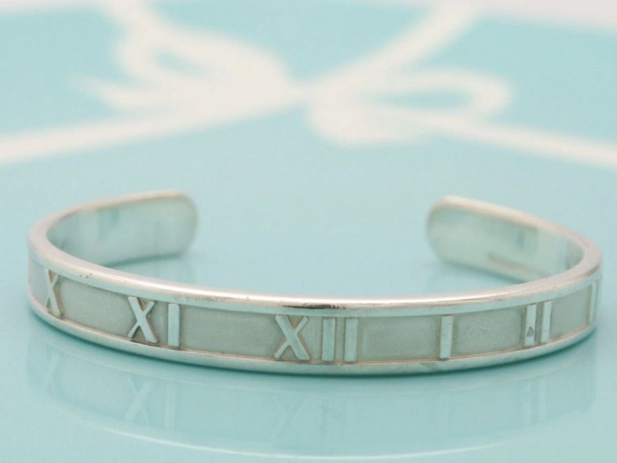 Auth Tiffany Atlas Cuff Bracelet 