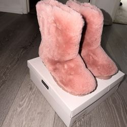 Bamboo Fur Boots