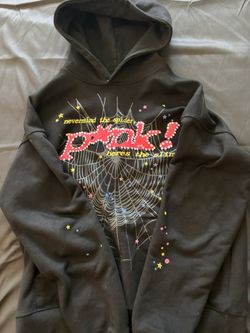 Spider Hoodie P*nk Size L