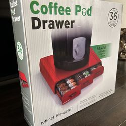 Coffee pod drawer