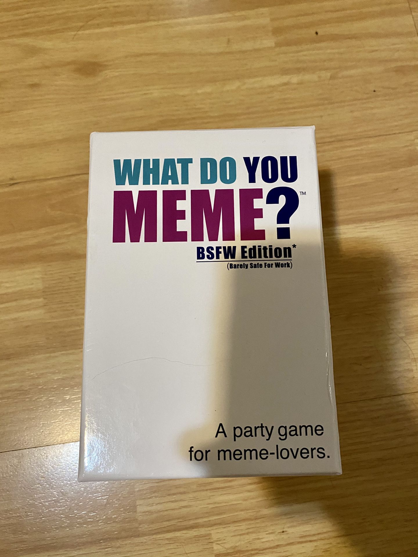 What do you meme? Board game