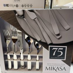Mikasa Satin Loft 75-piece Flatware Set