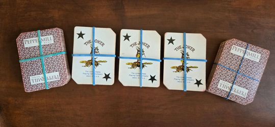 5 Decks of Playing Cards