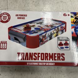 NWT Transformer Electronic Tabletop Air Hockey