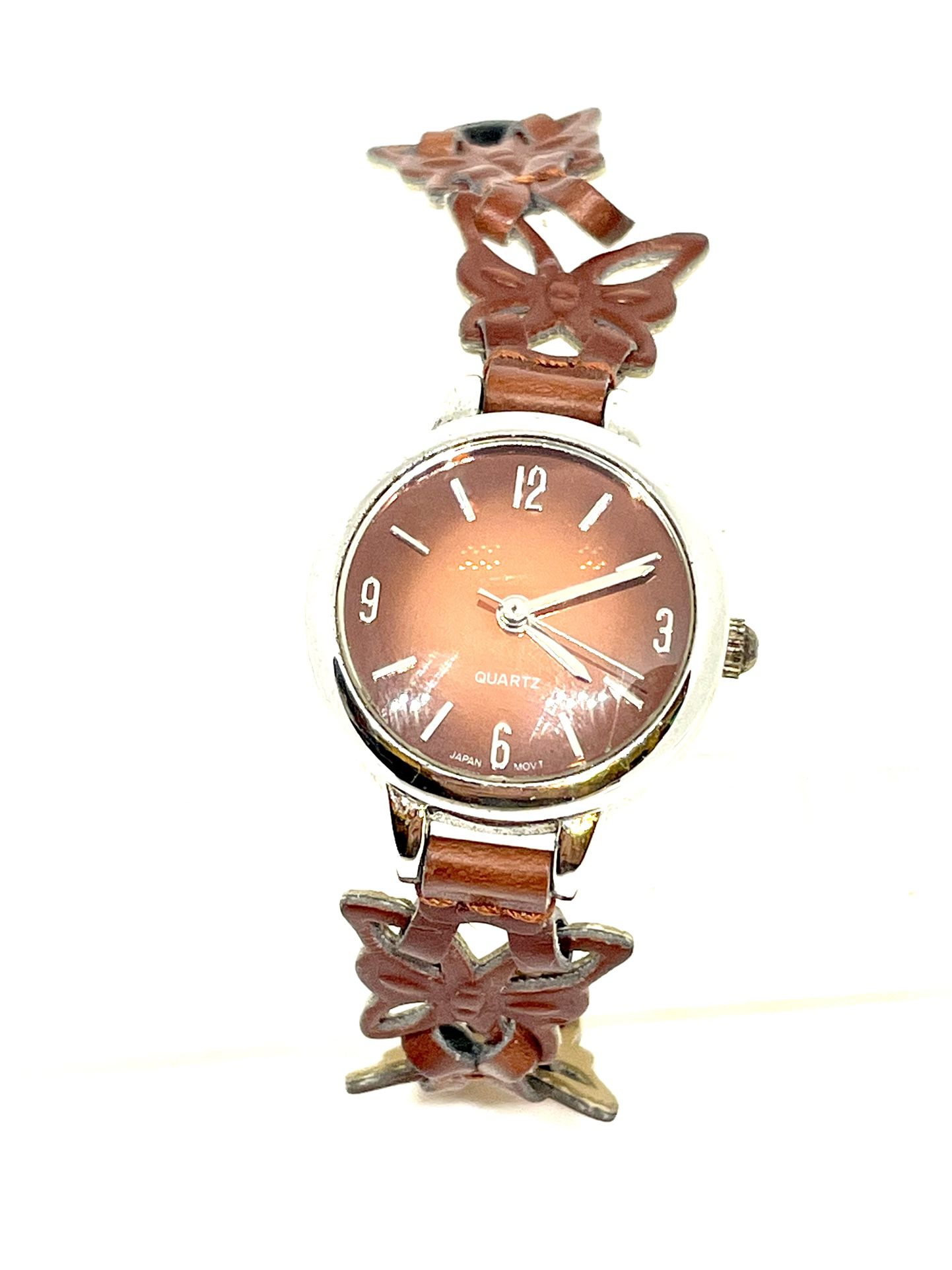 Ladies Butterfly Band Watch
