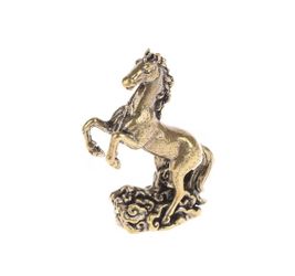 Bronze Horse Statue – Metal Desktop Sculpture, Chinese Zodiac Home Decor For Living Room Or Tea Table