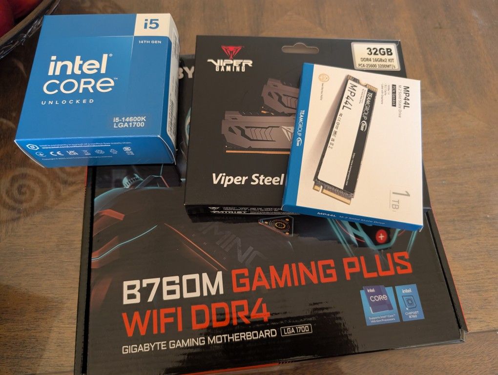 CPU MOBO RAM SSD BUNDLE