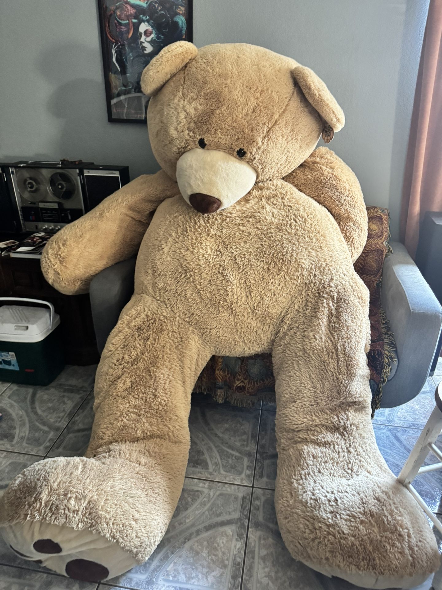 Enormous 93” Teddy Bear