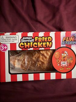 Fried chicken leg squishy