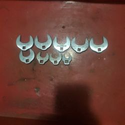 Proto Crowfoot Wrenches Set Of 9 Pieces 